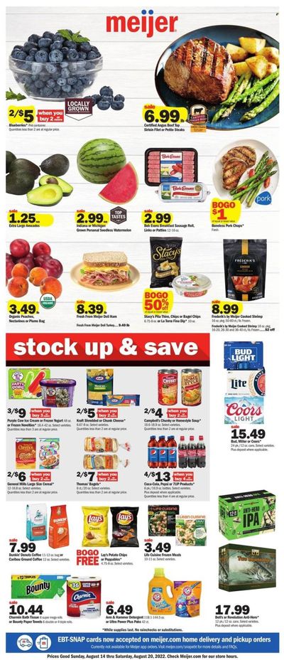 Meijer (IL) Weekly Ad Flyer Specials August 14 to August 20, 2022