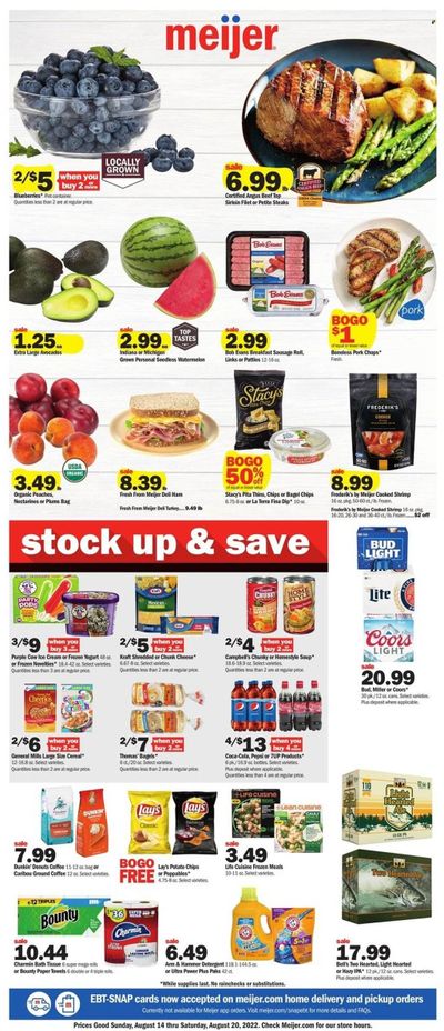 Meijer (WI) Weekly Ad Flyer Specials August 14 to August 20, 2022