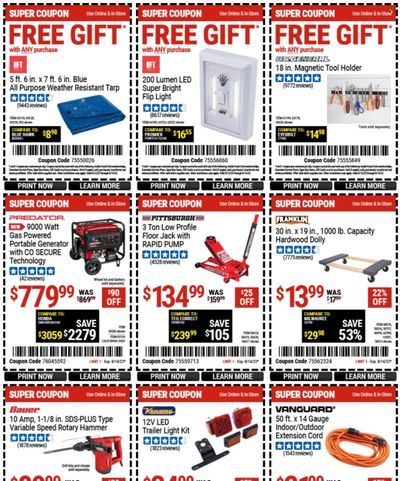 Harbor Freight Weekly Ad Flyer Specials August 12 to August 14, 2022