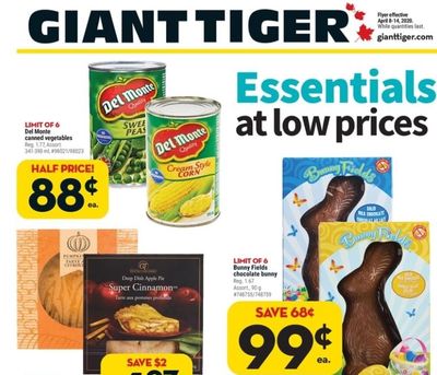 Giant Tiger Canada Flyer Deals April 8th – 14th