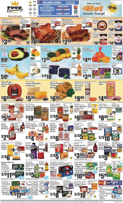 Food Dynasty Weekly Ad Flyer Specials August 12 to August 18, 2022
