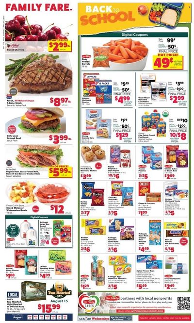 Family Fare (MI) Weekly Ad Flyer Specials August 14 to August 20, 2022