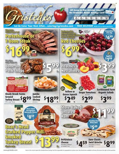 Gristedes (NY) Weekly Ad Flyer Specials August 12 to August 18, 2022