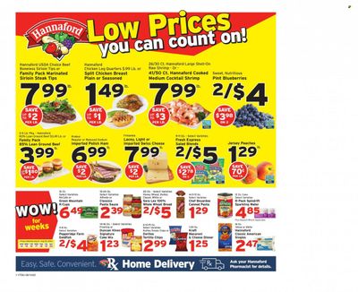 Hannaford (VT) Weekly Ad Flyer Specials August 14 to August 20, 2022