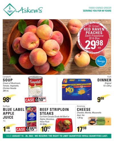 Askews Foods Flyer August 14 to 20