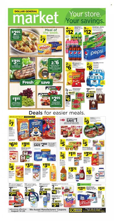 Dollar General (SC) Weekly Ad Flyer Specials August 14 to August 20, 2022