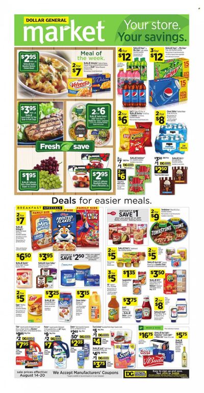 Dollar General (LA) Weekly Ad Flyer Specials August 14 to August 20, 2022