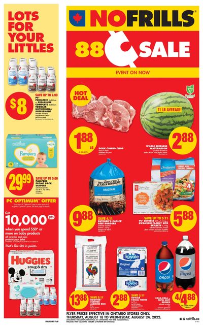 No Frills (ON) Flyer August 18 to 24