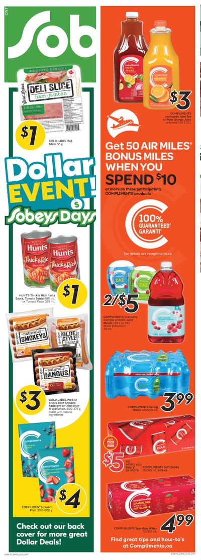 Sobeys (ON) Flyer August 18 to 24