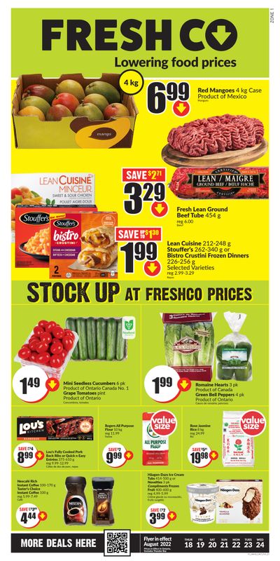 FreshCo (ON) Flyer August 18 to 24