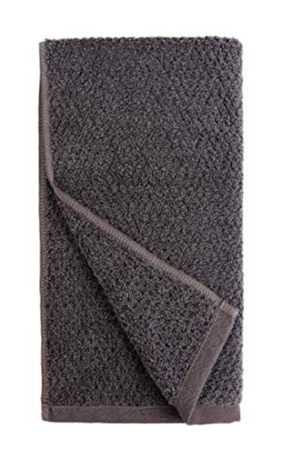 Everplush Diamond Jacquard Quick-Dry Hand Towels Set, 4 x (16 x 30 in), Charcoal 4 Count $24.33 (Reg $31.62)