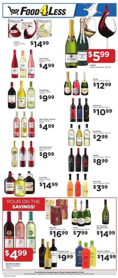 Food 4 Less (IN) Weekly Ad Flyer Specials August 17 to September 13, 2022