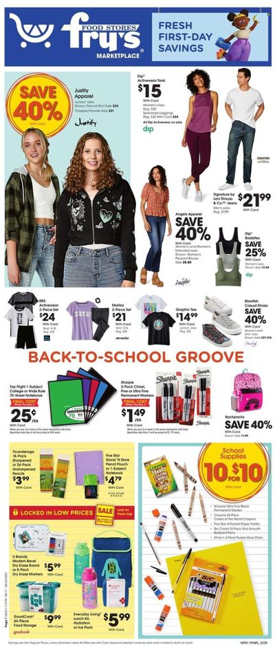 Fry’s (AZ) Weekly Ad Flyer Specials August 17 to August 23, 2022