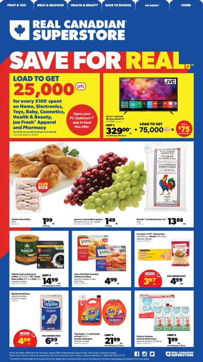 Real Canadian Superstore (ON) Flyer August 18 to 24