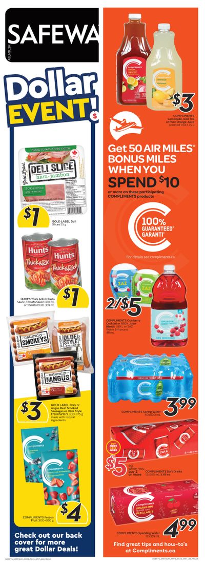 Sobeys/Safeway (AB, SK & MB) Flyer August 18 to 24