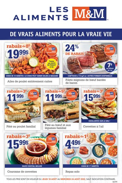 M&M Food Market (QC) Flyer August 18 to 24 M&M Food Market (QC) Flyer August 18 to 24