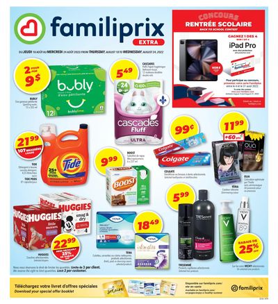 Familiprix Extra Flyer August 18 to 24