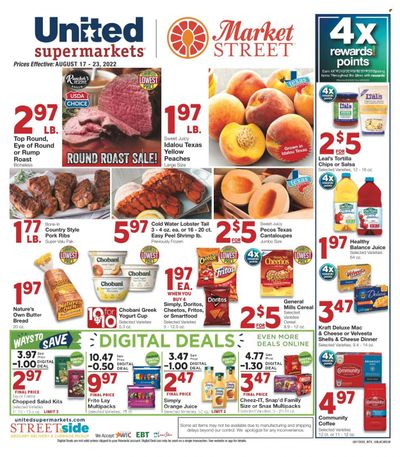 United Supermarkets (TX) Weekly Ad Flyer Specials August 17 to August 23, 2022