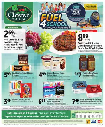 Clover Farm Flyer August 18 to 24