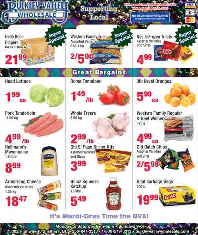 Bulkley Valley Wholesale Flyer August 18 to 24