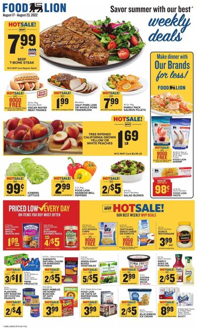 Food Lion (MD) Weekly Ad Flyer Specials August 17 to August 23, 2022