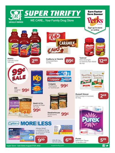 Super Thrifty Flyer August 17 to 27