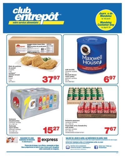 Wholesale Club (QC) Flyer April 9 to 29