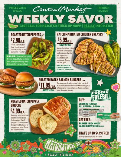 Central Market (TX) Weekly Ad Flyer Specials August 17 to August 23, 2022