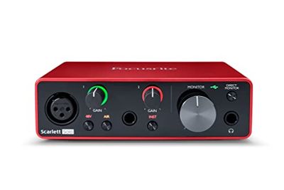 Focusrite Scarlett Solo (3rd Gen) USB Audio Interface with Pro Tools | First $133.05 (Reg $169.00)