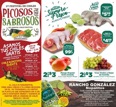 Northgate Market (CA) Weekly Ad Flyer Specials August 17 to August 23, 2022