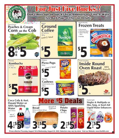 The 49th Parallel Grocery Flyer August 18 to 24