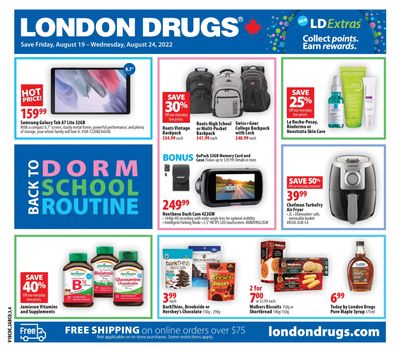 London Drugs Weekly Flyer August 19 to 24