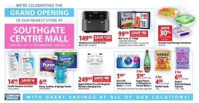 London Drugs Grand Opening Flyer August 19 to 24