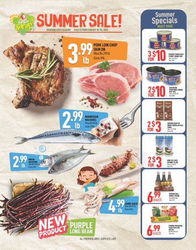 Seafood City Supermarket (West) Flyer August 18 to 24