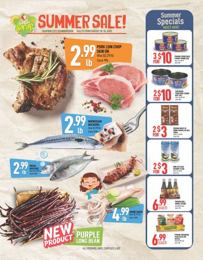 Seafood City Supermarket (ON) Flyer August 18 to 24