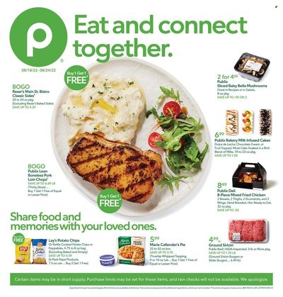 Publix (AL, FL, GA, NC, SC, TN) Weekly Ad Flyer Specials August 18 to August 24, 2022