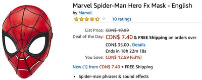 Amazon Canada Deals Of The Day: Save up to 63% on Select Hasbro Halloween Products + Save up to 20% on Meross Alarm Clock