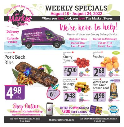 The Market Stores Flyer August 18 to 24