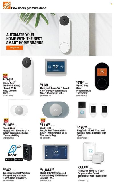 The Home Depot Weekly Ad Flyer Specials August 18 to August 25, 2022