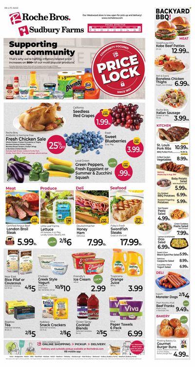 Roche Bros. (MA) Weekly Ad Flyer Specials August 19 to August 25, 2022