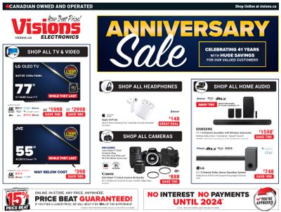 Visions Electronics Flyer August 19 to 25