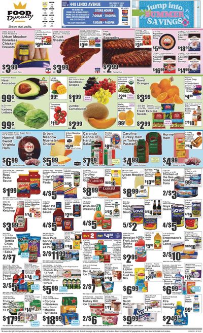 Food Dynasty (NY) Weekly Ad Flyer Specials August 19 to August 25, 2022