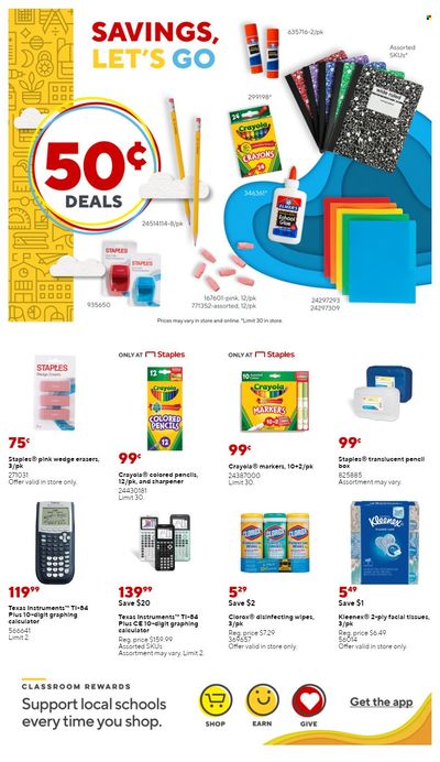 Staples Weekly Ad Flyer Specials August 21 to August 27, 2022