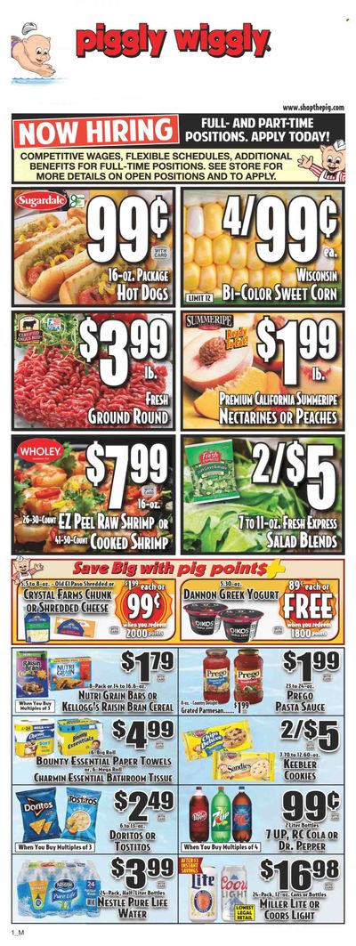 Piggly Wiggly (GA, SC) Weekly Ad Flyer Specials August 17 to August 23, 2022