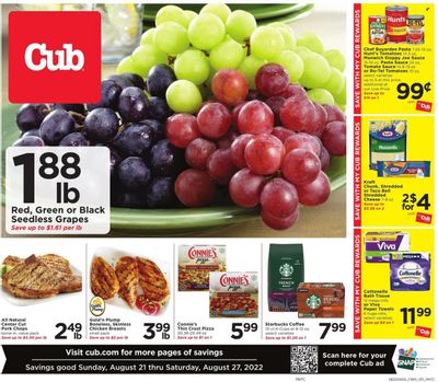 Cub Foods (MN) Weekly Ad Flyer Specials August 21 to August 27, 2022