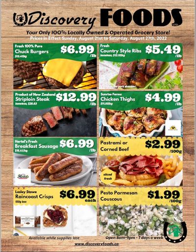 Discovery Foods Flyer August 21 to 27