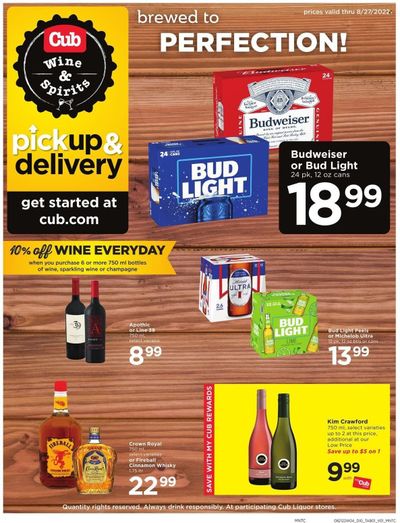 Cub Foods (MN) Weekly Ad Flyer Specials August 21 to August 27, 2022