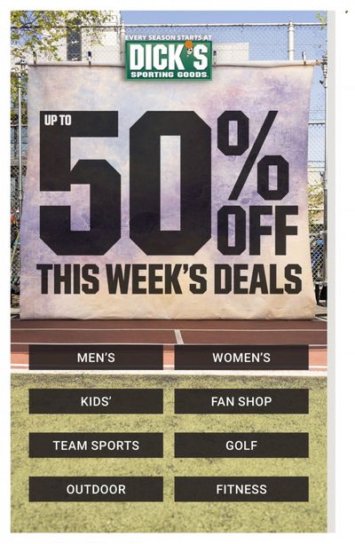 DICK'S Weekly Ad Flyer Specials August 21 to August 27, 2022