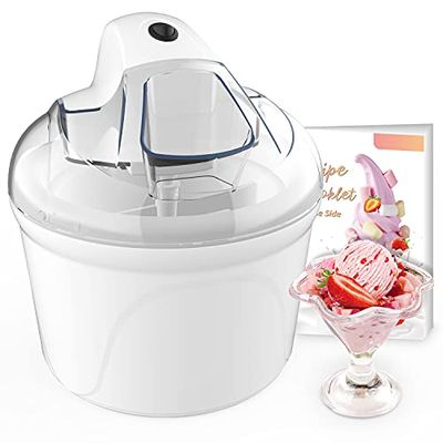 Ice Cream Maker Electric Ice Cream Machine 1 QT Ice Cream Maker Machine Homemade Gelato Sorbet Frozen Yogurt Machine $39.99 (Reg $68.99)