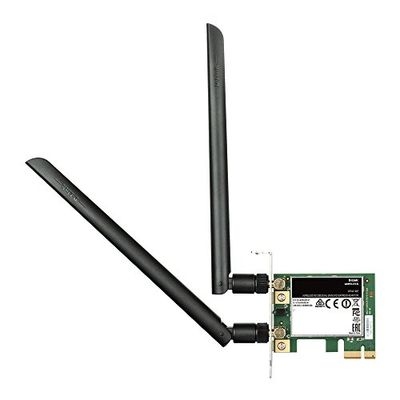 D-Link AC1200 PCIe Wi-Fi Adapter, Dual Band 2.4G/5G Wireless Adapter for PC, High-gain Antenna, Come with both standard and low profile brackets, Easy Install, Upgrade your WiFi (DWA-582) $29.99 (Reg $44.99)